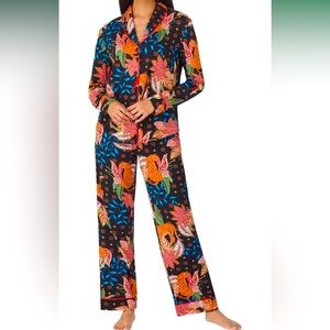 Room Service women’s pajamas size L NEW IN PACKAGE tiger print